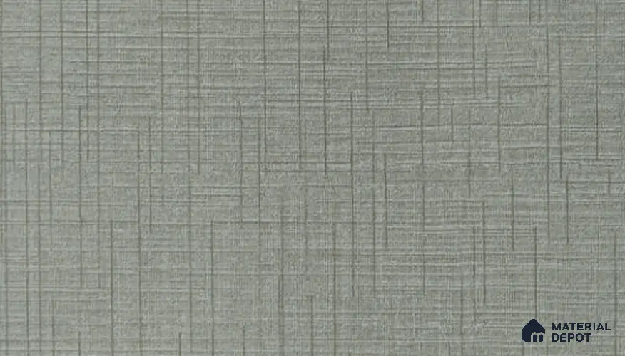 4814 SF Georgette weave Grey Fabric Suede Finish Liner Laminate - 0.72 mm | Suitable for TV Unit, Wardrobe, Kitchen Cabinets